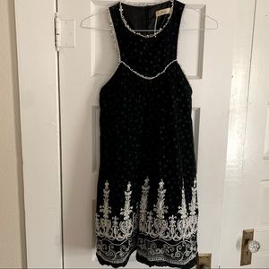 Local Austin Designer | Meline Black & White Summer Dress, large